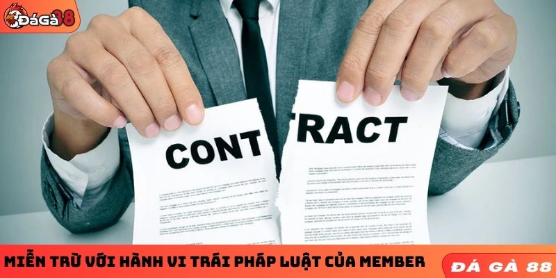 Đơn vị được miễn trừ đối với các hành vi trái pháp luật